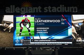 NFL Draft Party At Allegiant Stadium