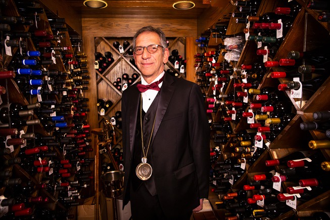 Hugo's Cellar at the Four Queens - Jon Simmons, sommelier at Hugo's ...