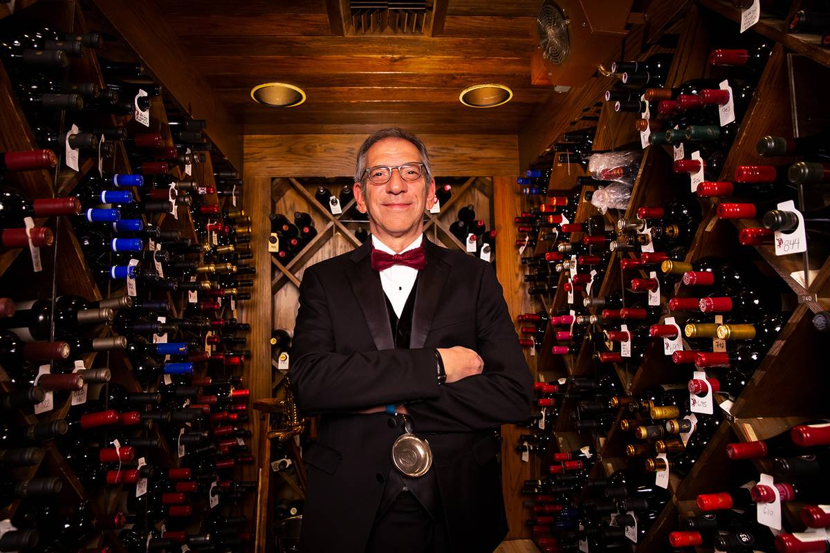 Vintage Vegas: Unstuffy sommelier has uncorked joy at Hugo's Cellar for ...