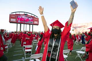 UNLV 2020 Graduates Get Commencement Ceremony