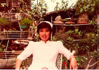 Remelinda Tecson is shown wearing her nursing uniform in Cebu City, Philippines, in this undated photo. Tecson, an intensive care unit nurse since the 1980s who worked at St. Rose Dominican Hospital, Siena Campus, died earlier this year of suicide.