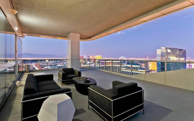 A view of a 15,000-square-foot condo at The Martin, which recently sold for $16.25 million. 