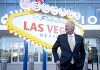 Las Vegas welcomed just under 3.5 million visitors last month, the highest monthly total since the start of the pandemic, according to the city’s tourism bureau.

