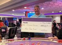 A visitor from the Cleveland area won over $400,000 while gambling on the Strip on Monday, according to a news release from Caesars Entertainment.