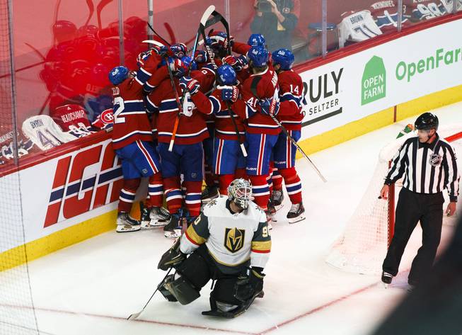 Golden Knights Lose Game 6 to Canadiens, 3-2 in OT