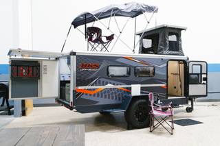 The Purpose Trailer by RKS Offroad at XGrid Campers Tuesday, July 13, 2021.