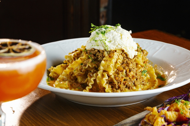 Herbs & Rye's Mafaldine pasta Tuesday, July 13, 2021.