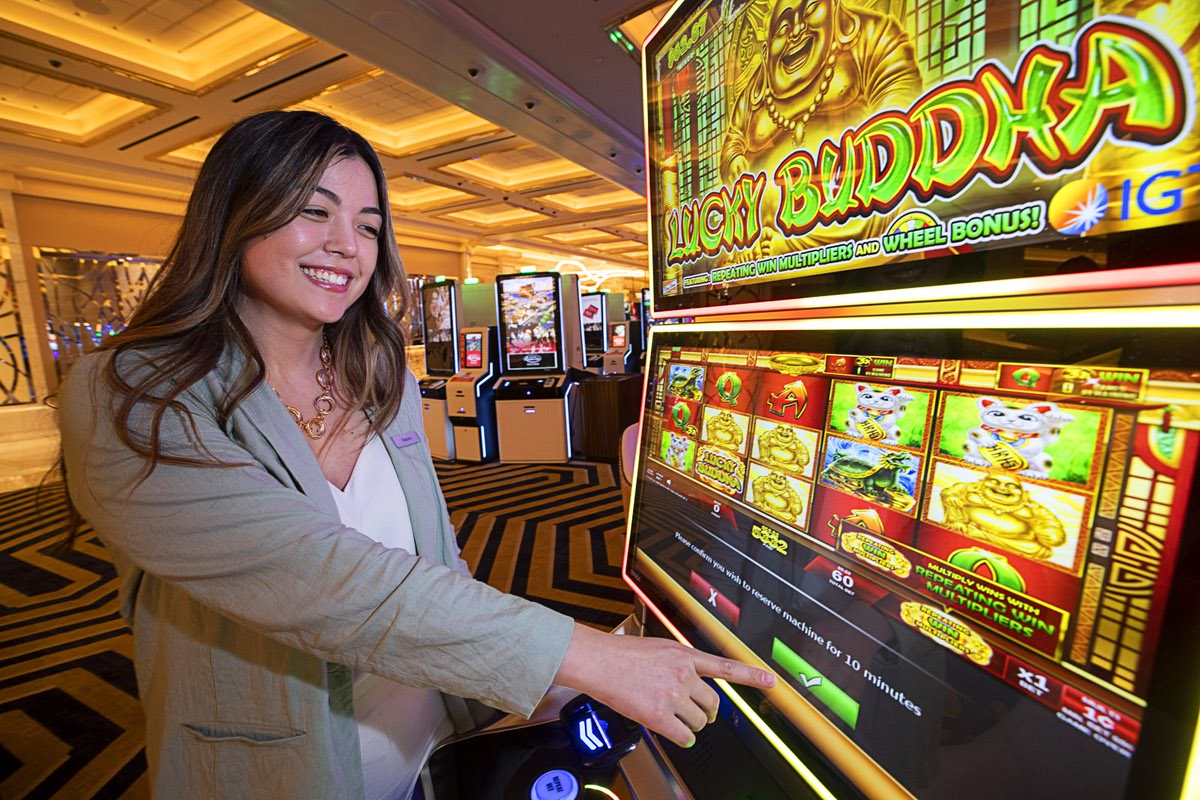 With new slot machine feature, Konami Gaming has a lock on convenience -  VEGAS INC