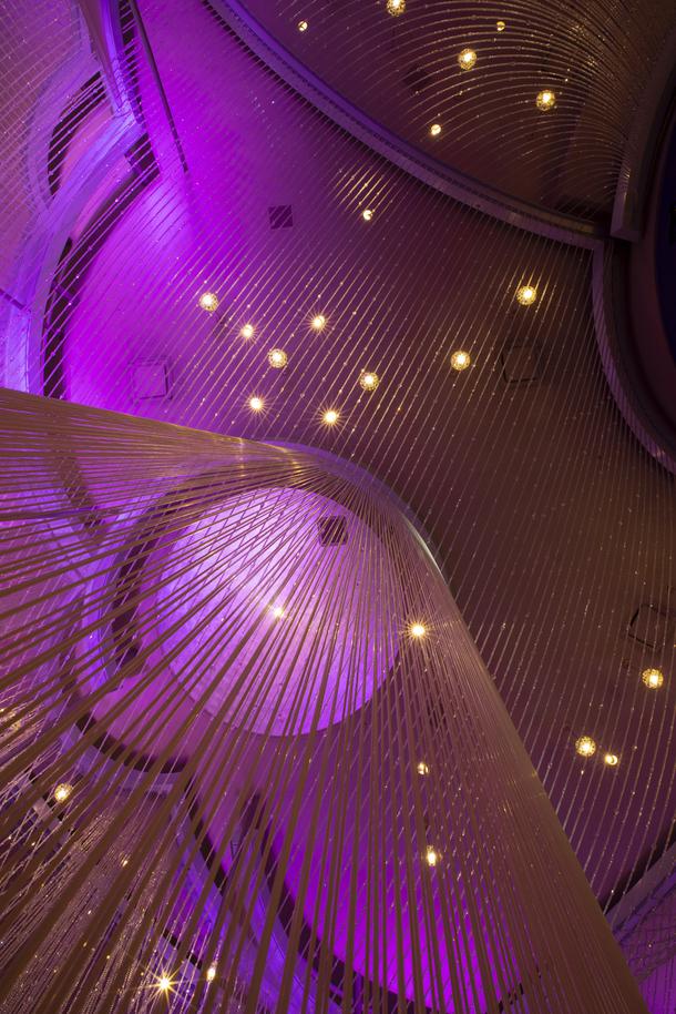 The Chandelier inside The Cosmopolitan of Las Vegas Tuesday, July 27, 2021.