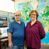 Frank and Ellen Nardiello, owners and operators of Paradise Travel, Tues. Aug 24, 2021.