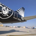 Allegiant's Raiders Plane Unveiled at McCarran