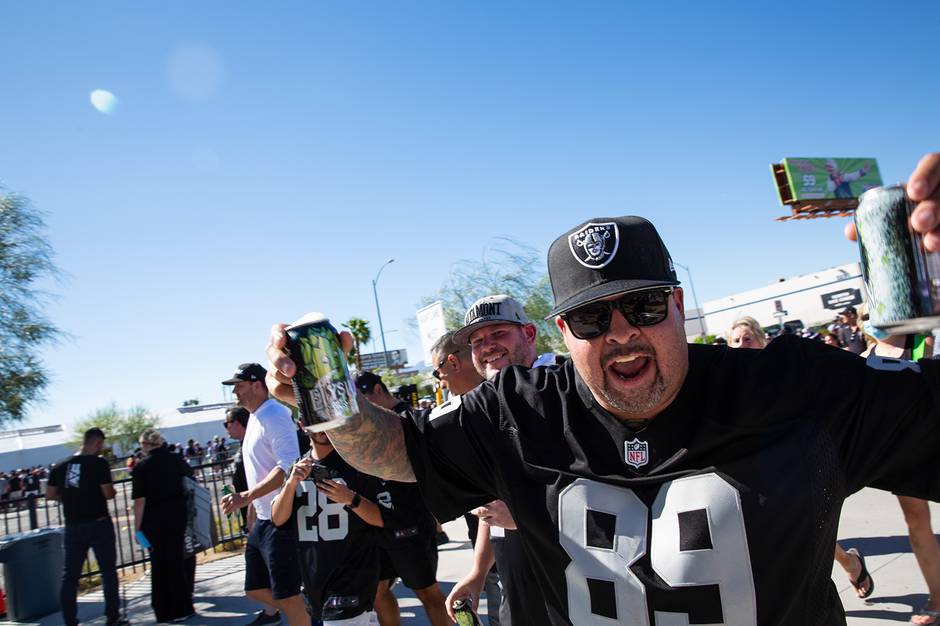 Raiders fans ready for first home game 