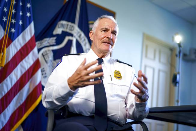 U.S. Capitol Police Chief Tom Manger