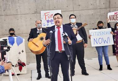 Las Vegas immigration advocates are hopeful that Democratic lawmakers deliver on promises to include a pathway to citizenship in the budget reconciliation bill that’s been whittled-down in ongoing negotiations.