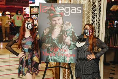 Piff the Magic Dragon ELITE event at Bugsy & Meyers Steakhouse inside the Flamingo Friday, Oct. 29, 2021.