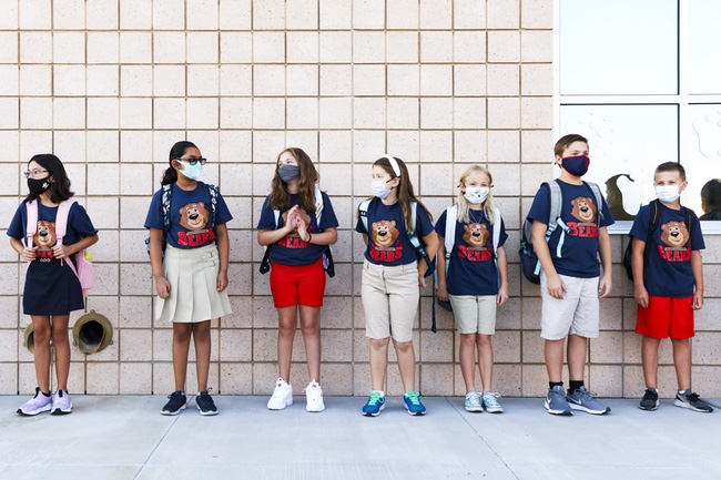 First Day of School at New School