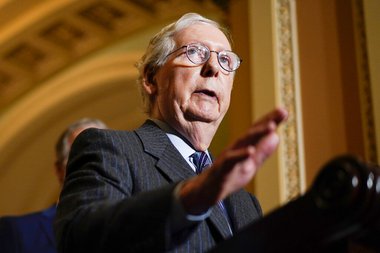 McConnell on Wednesday had said that "African American voters are voting in just as high a percentage as Americans.” 