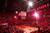 Pyrotechnics explode before the UNLV Rebels game against the San Diego State Aztecs at Thomas & Mack Center Saturday, Jan. 1, 2022.