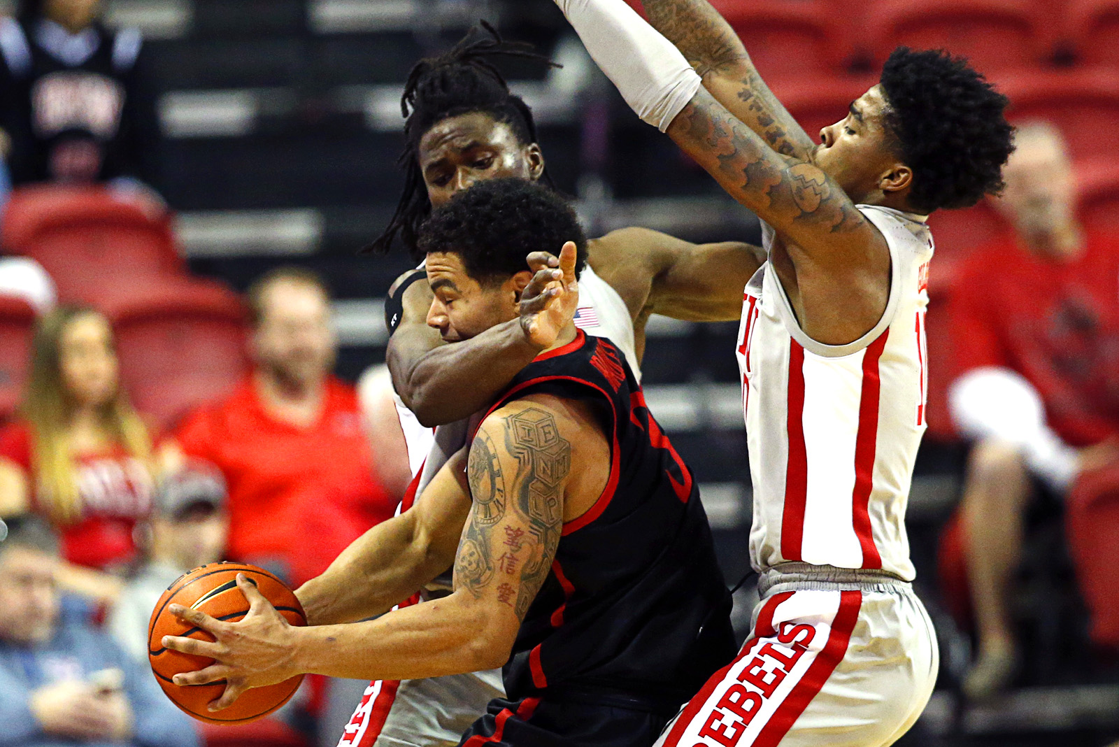 Unlv Falls To San Diego State, 62-55 -