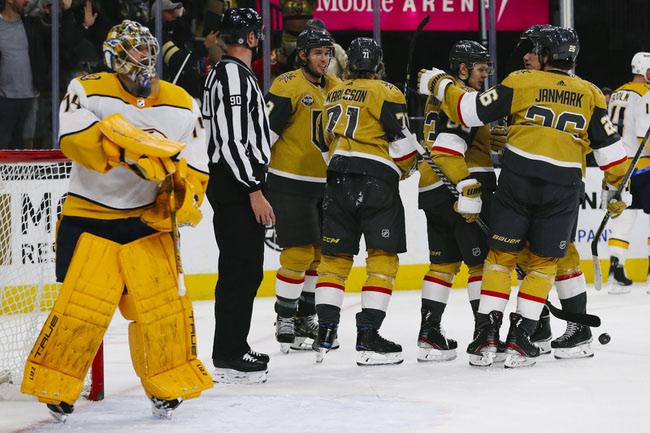 Vegas Golden Knights vs Nashville Predators