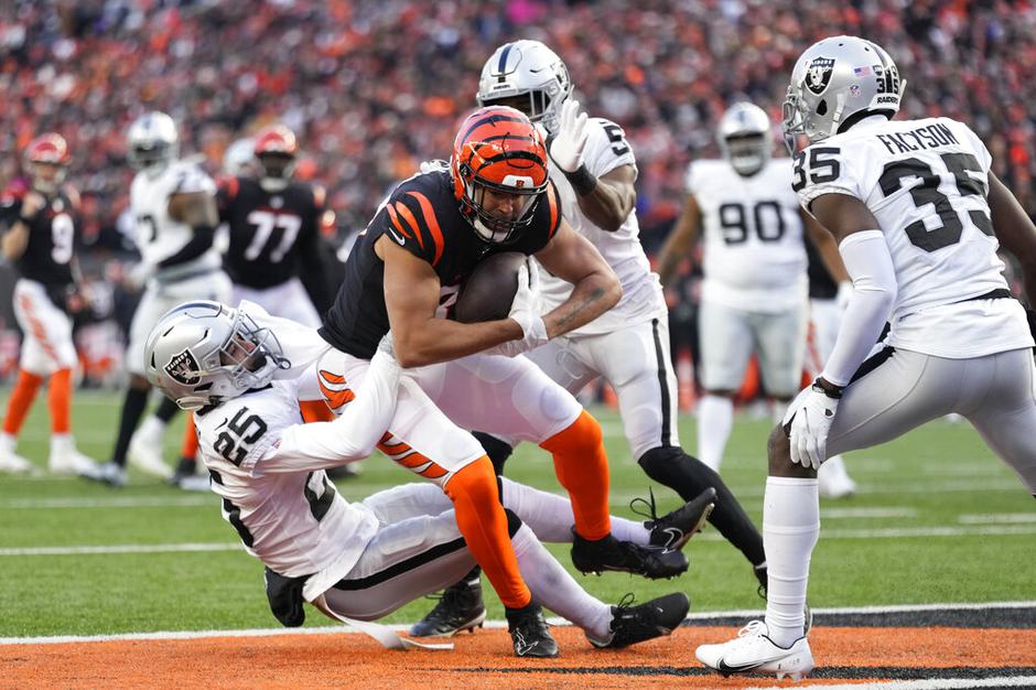 Raiders battle Bengals in playoffs - Las Vegas Weekly