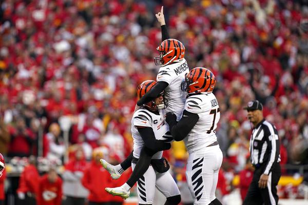 Bengals top Chiefs 27-24 in OT to clinch Super Bowl trip - Las Vegas Sun  News