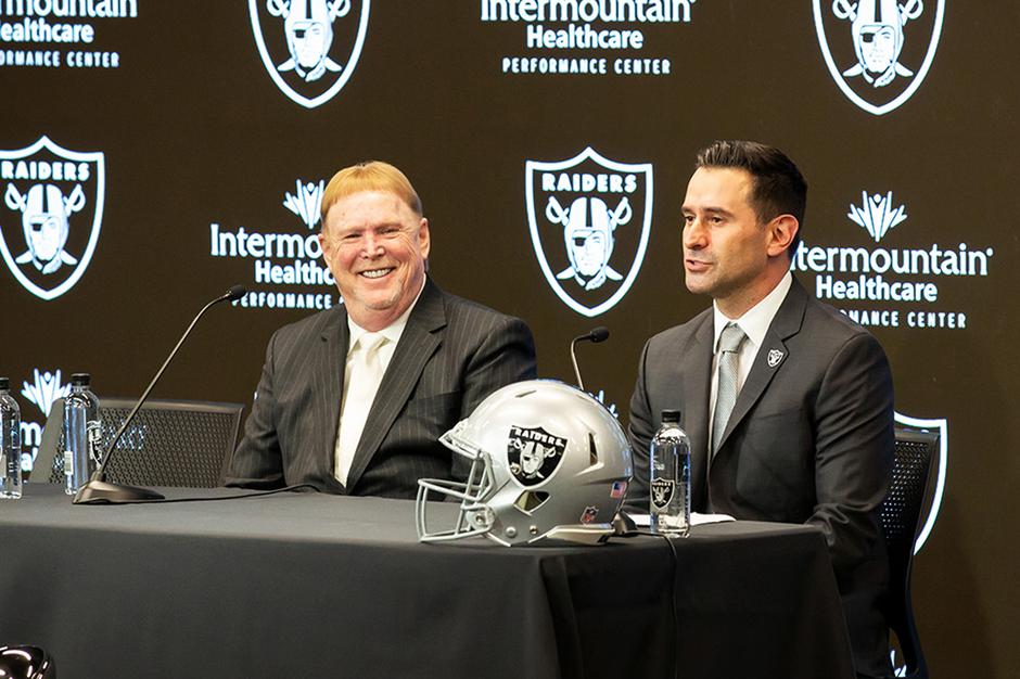 Josh McDaniels & Dave Ziegler Introductory Press Conference, Las Vegas  Raiders