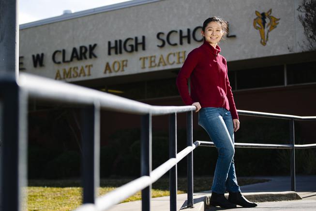 Clark High School's Anya Zhang