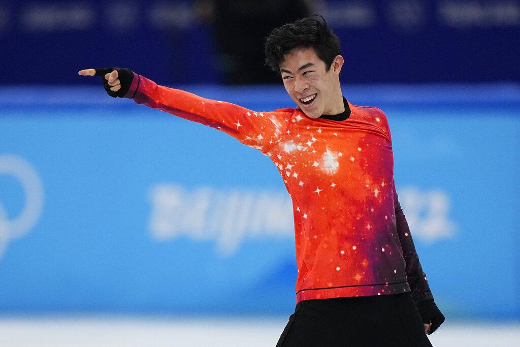 Nathan Chen's nearperfect skate wins longsought gold Las Vegas Sun News