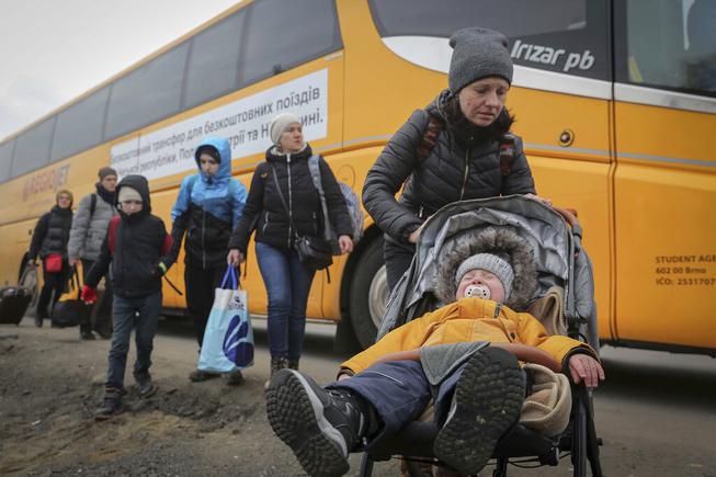 Fleeing Ukraine