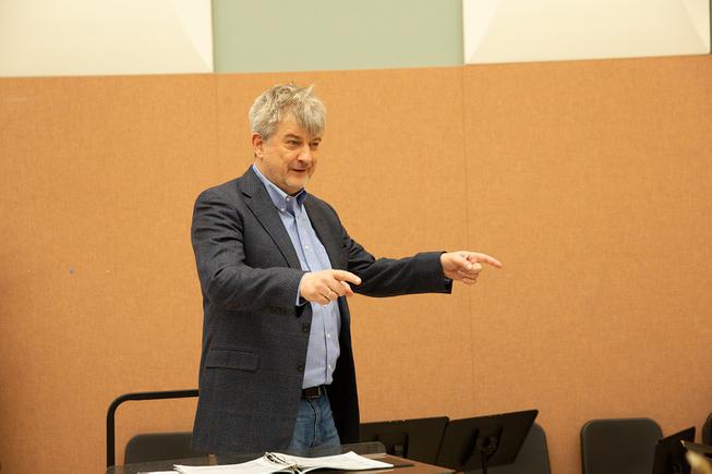 UNLV Director of Orchestras Taras Krysa