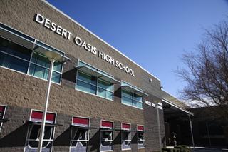 Desert Oasis High School Tuesday, March 22, 2022.