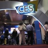 People walk through a hallway Jan. 5, 2022, before the opening of the main show floor at the CES gadget show in Las Vegas. In 2019, about 42 million people visited the Las Vegas area, though that number was cut in half in 2020 because of the pandemic. Last year, Las Vegas rebounded, welcoming about 32 million visitors.
