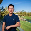 Teddy Liaw, CEO of Nexrep, posses for a portrait overlooking the Wynn Fairway in Las Vegas, Tuesday March 22, 2022.