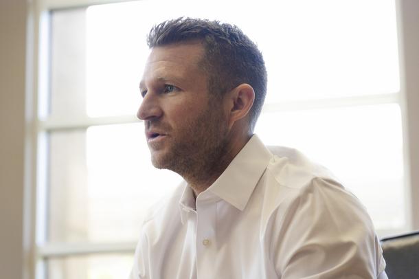 Leverage Football certified NFL agent Ross Jones is interviewed Wednesday, March 30, 2022.