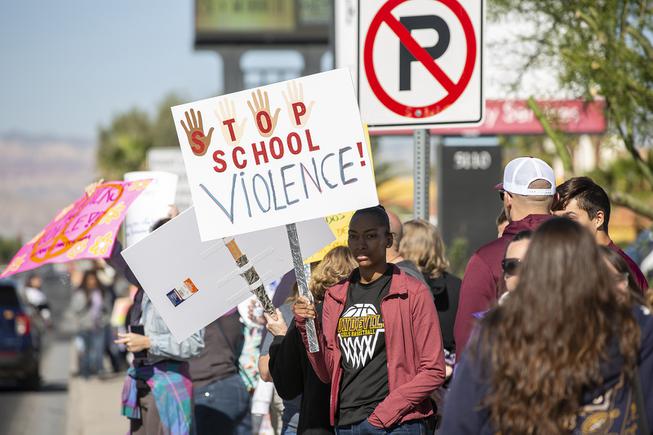Protest Against School Violence