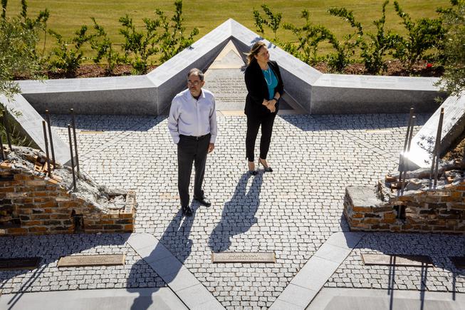 Holocaust Memorial Plaza at King David Cemetary