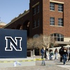 Students walk on campus at the University of Nevada, Reno Wednesday, April 27, 2022.