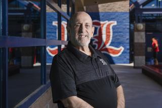 Liberty High School founding principal Emilio Fernandez poses for a photo at Liberty High School in Henderson Wednesday, May 4, 2022.