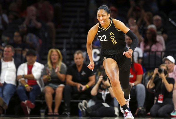 Best Paint Presence: A'ja Wilson, Las Vegas Aces - Las Vegas Weekly