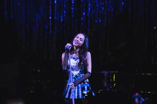 Singer-songwriter Olivia Rodrigo performs Friday, May 20, 2022, during her sold-out concert at the Chelsea Theater at Cosmopolitan.