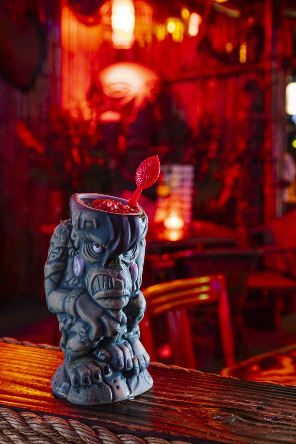 Photograph Frankie's Tiki Room Cocktails Las Vegas Weekly