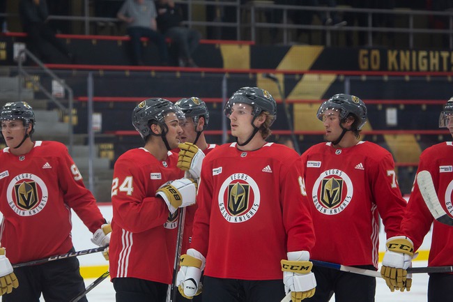 The Vegas Golden Knights 2022 Development Camp at City National Arena