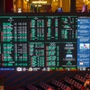Betting odds are displayed at the Circa sports book in downtown Las Vegas Friday, July 15, 2022.