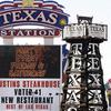 This file photo shows signs for Texas Station and Fiesta Rancho in North Las Vegas.