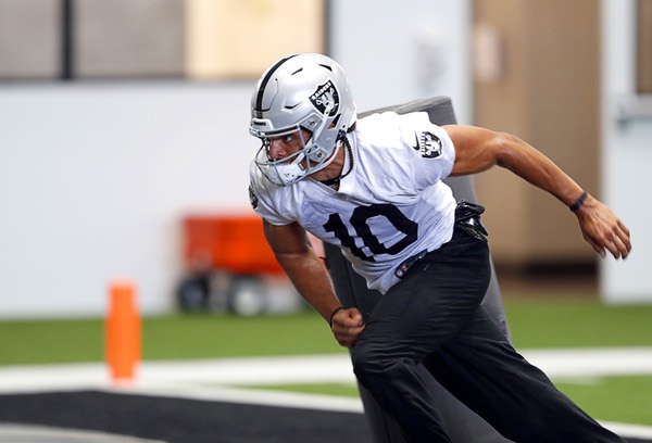 Mack Hollins' Special start to his Raiders career, and why he's excited  about the offense - The Athletic