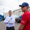At left, Scott Seastrand, Vice President of Western Elite, and Travis Seward, maintenance director for Western Elite, Tuesday Aug. 9, 2022.
