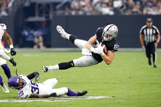 Raiders win again in preseason but there's work to be done up front - Las  Vegas Sun News