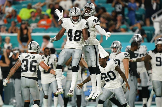 Raiders at Dolphins