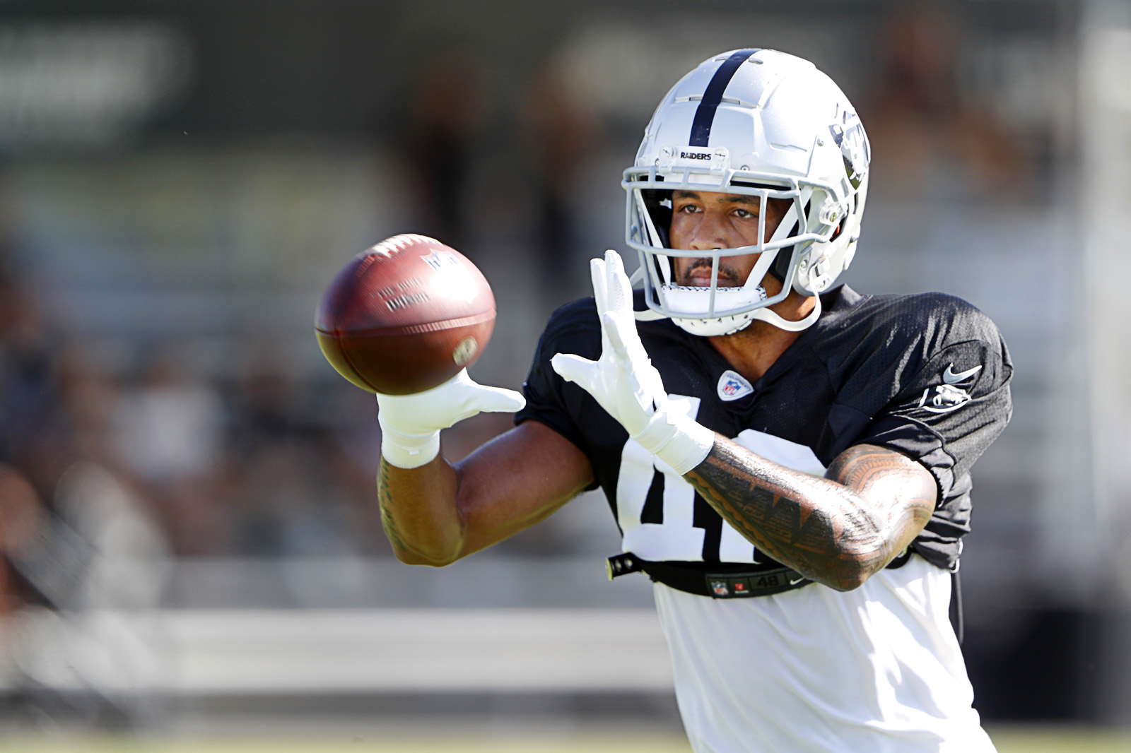 Photograph : Aug. 23: Raiders Training Camp 